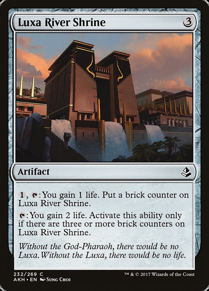 Luxa River Shrine [Amonkhet] | Webway Games