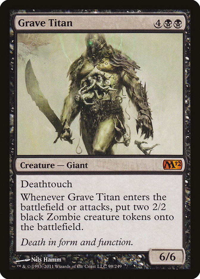 Grave Titan [Magic 2012] | Webway Games
