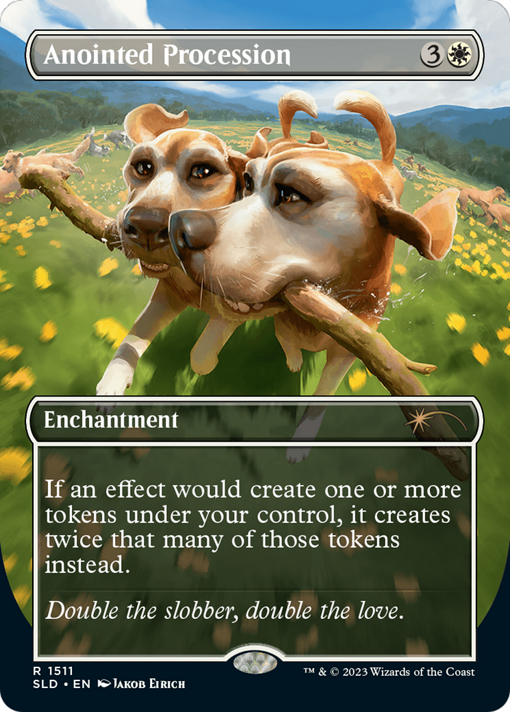 Anointed Procession // Anointed Procession [Secret Lair Commander Deck: Raining Cats and Dogs] | Webway Games