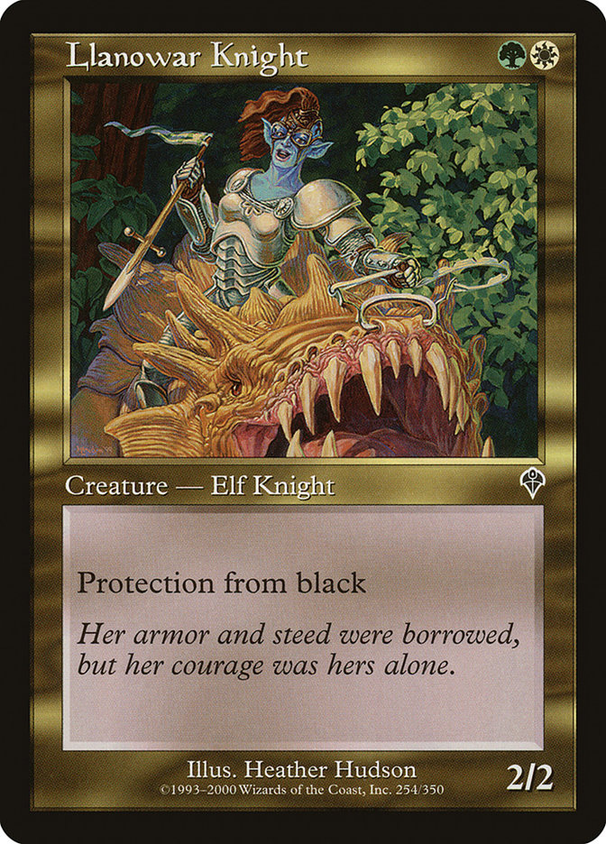 Llanowar Knight [Invasion] | Webway Games