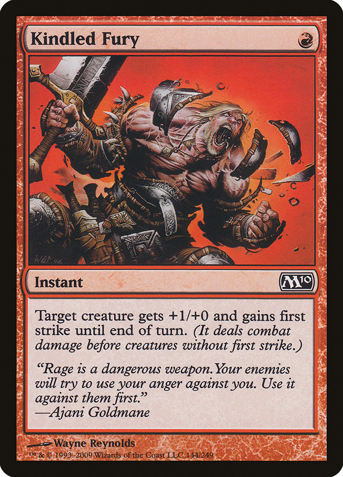 Kindled Fury [Magic 2010] | Webway Games