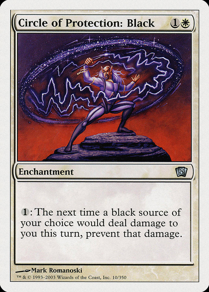 Circle of Protection: Black [Eighth Edition] | Webway Games