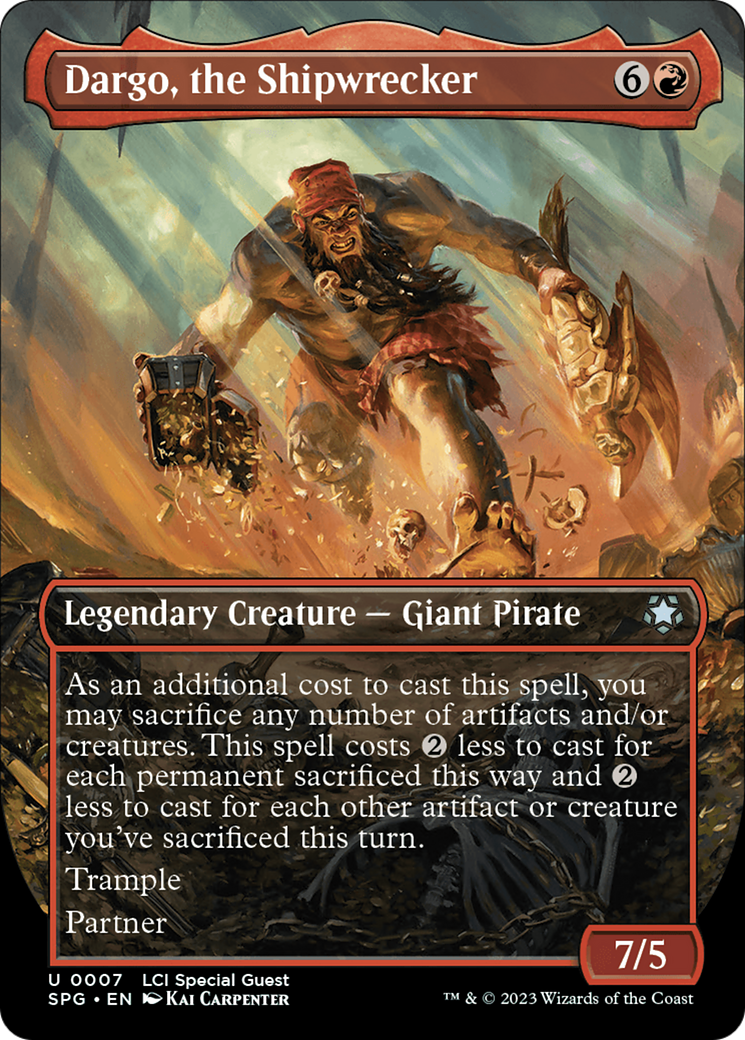 Dargo, the Shipwrecker (Borderless) [The Lost Caverns of Ixalan Special Guests] | Webway Games