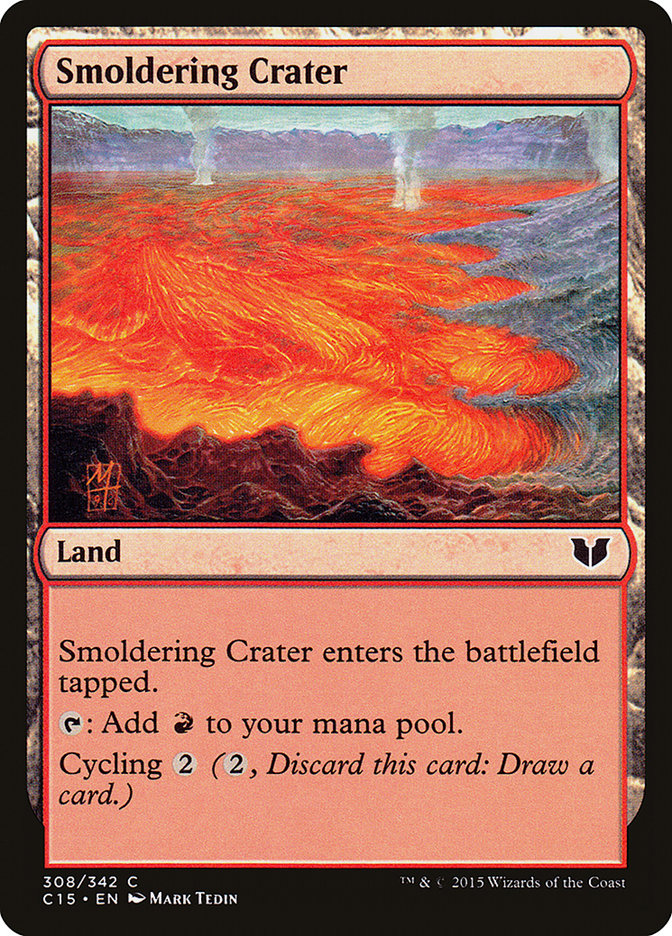 Smoldering Crater [Commander 2015] | Webway Games
