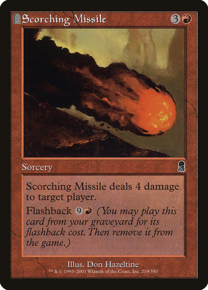 Scorching Missile [Odyssey] | Webway Games