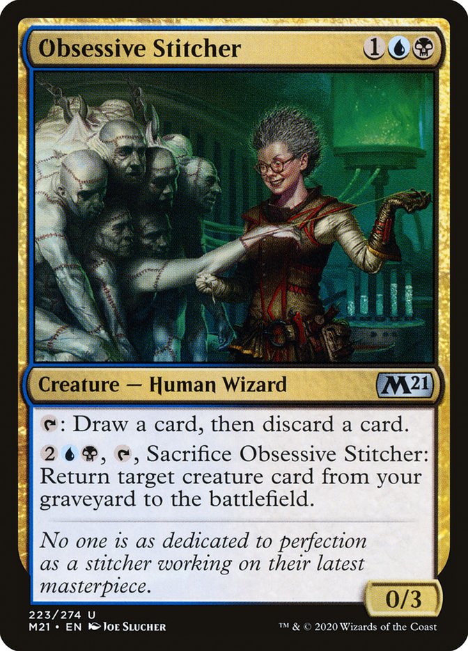 Obsessive Stitcher [Core Set 2021] | Webway Games