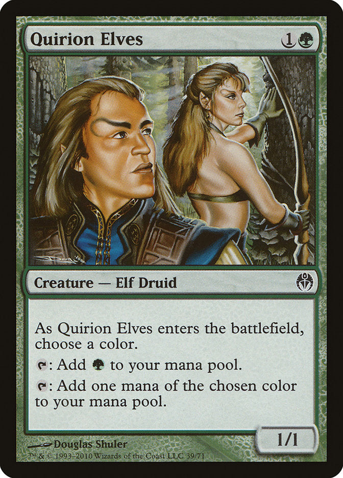 Quirion Elves [Duel Decks: Phyrexia vs. the Coalition] | Webway Games