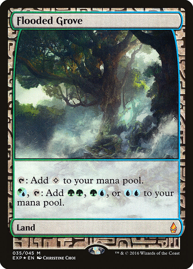 Flooded Grove [Zendikar Expeditions] | Webway Games