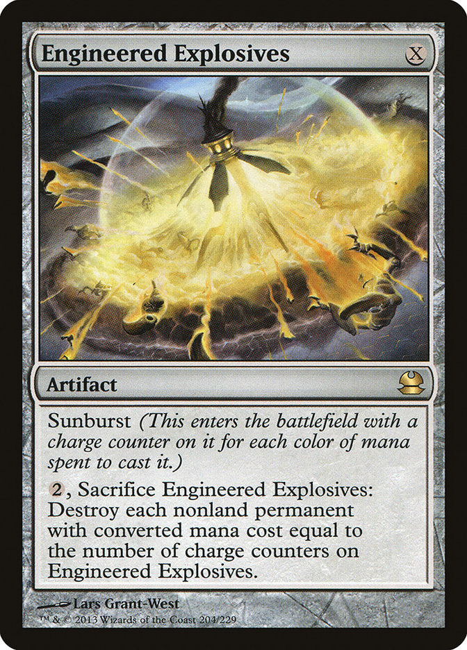 Engineered Explosives [Modern Masters] | Webway Games