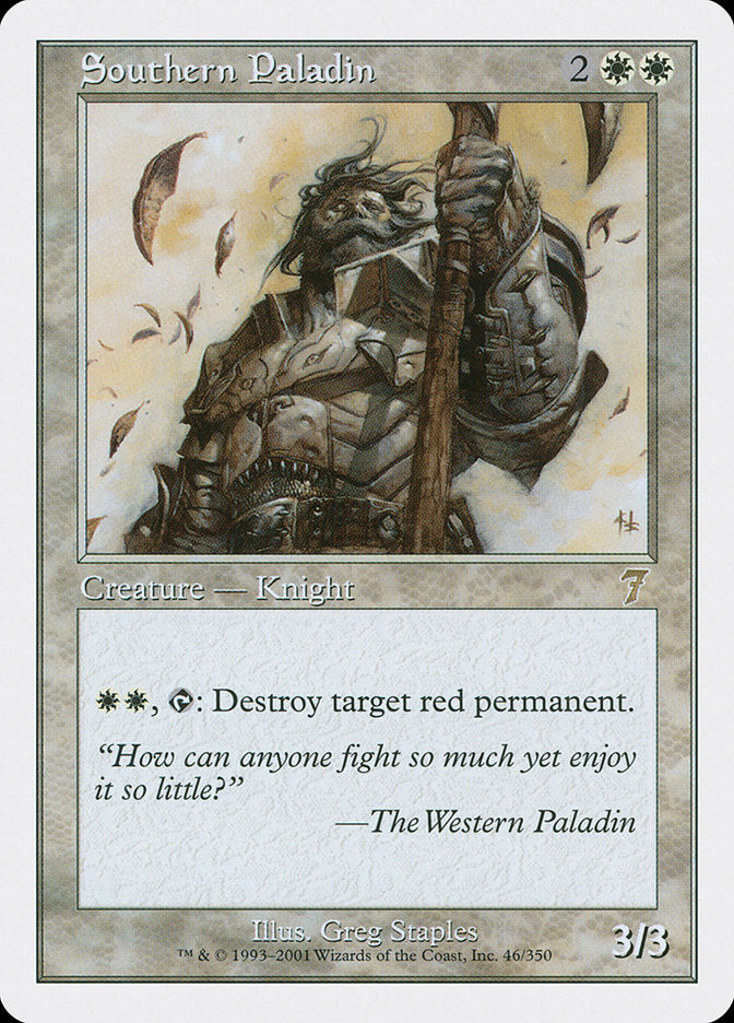 Southern Paladin [Seventh Edition] | Webway Games
