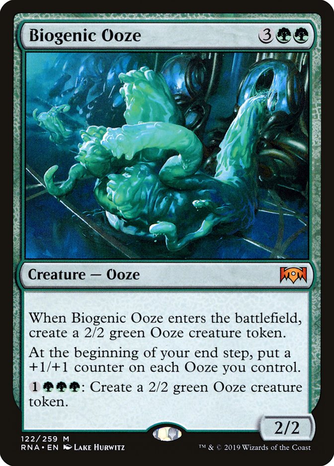 Biogenic Ooze [Ravnica Allegiance] | Webway Games