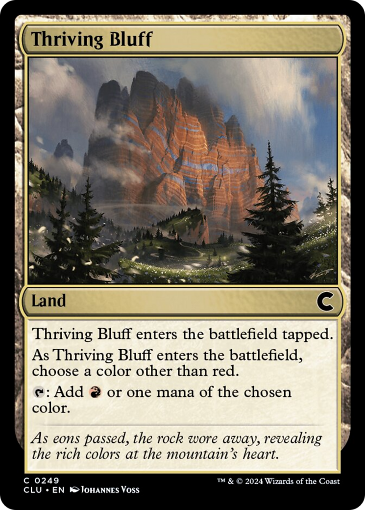 Thriving Bluff [Ravnica: Clue Edition] | Webway Games