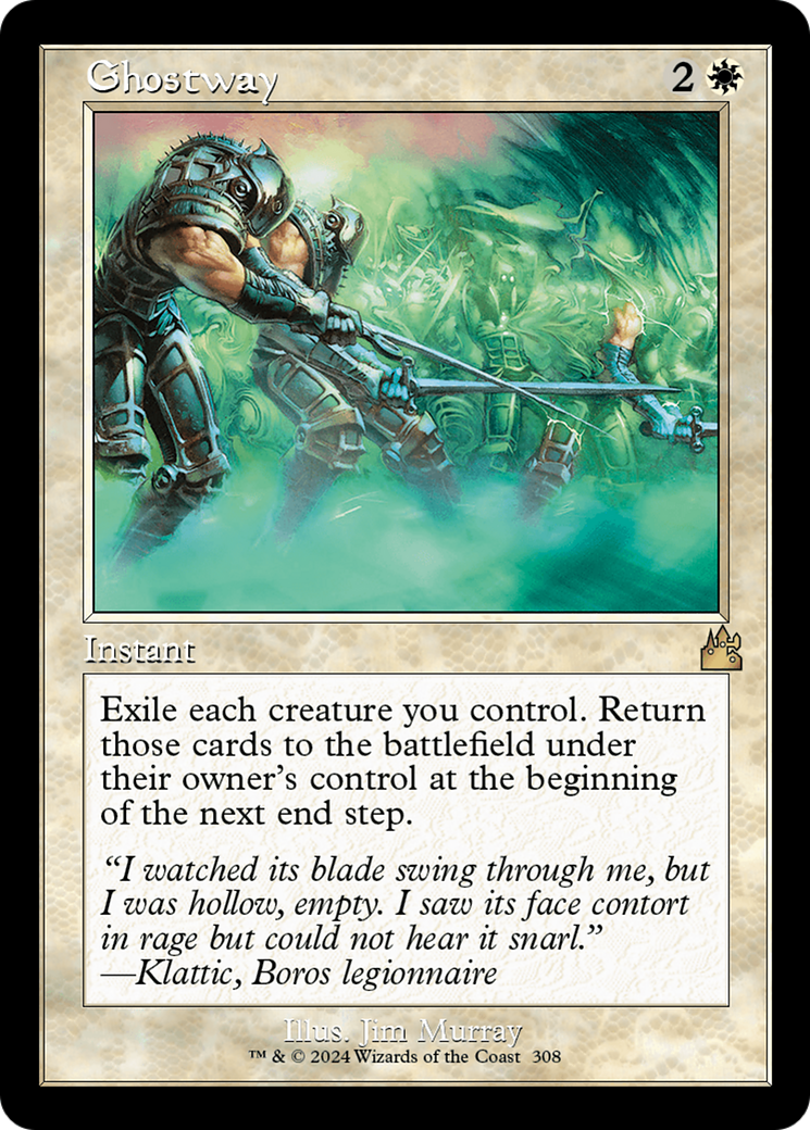 Ghostway (Retro Frame) [Ravnica Remastered] | Webway Games
