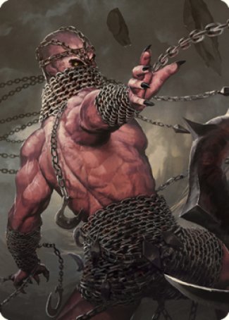 Chain Devil Art Card [Commander Legends: Battle for Baldur's Gate Art Series] | Webway Games