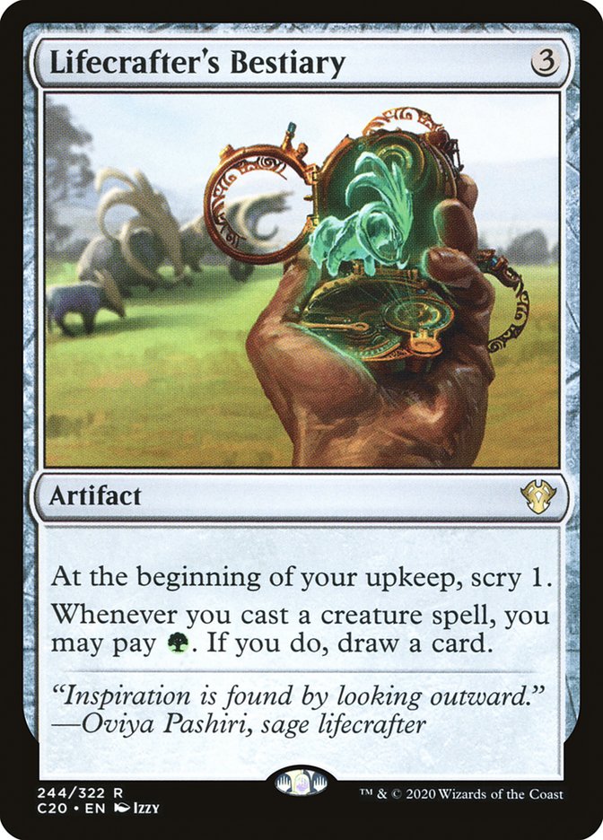 Lifecrafter's Bestiary [Commander 2020] | Webway Games
