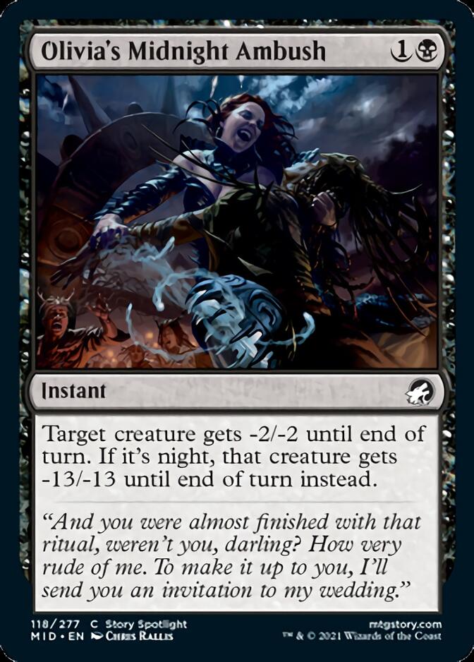 Olivia's Midnight Ambush [Innistrad: Midnight Hunt] | Webway Games