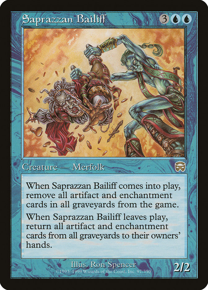 Saprazzan Bailiff [Mercadian Masques] | Webway Games