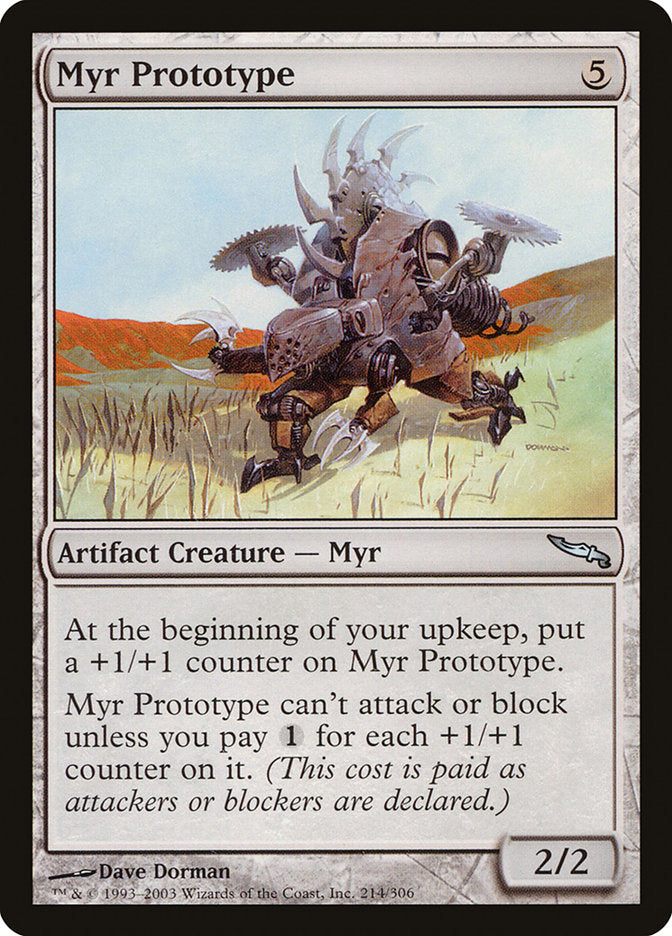 Myr Prototype [Mirrodin] | Webway Games
