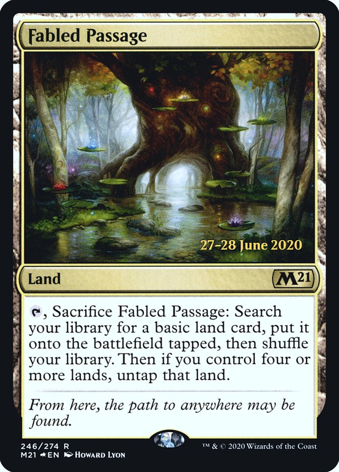 Fabled Passage  [Core Set 2021 Prerelease Promos] | Webway Games