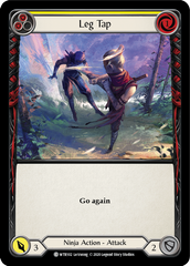 Leg Tap (Yellow) [U-WTR102] (Welcome to Rathe Unlimited)  Unlimited Rainbow Foil | Webway Games