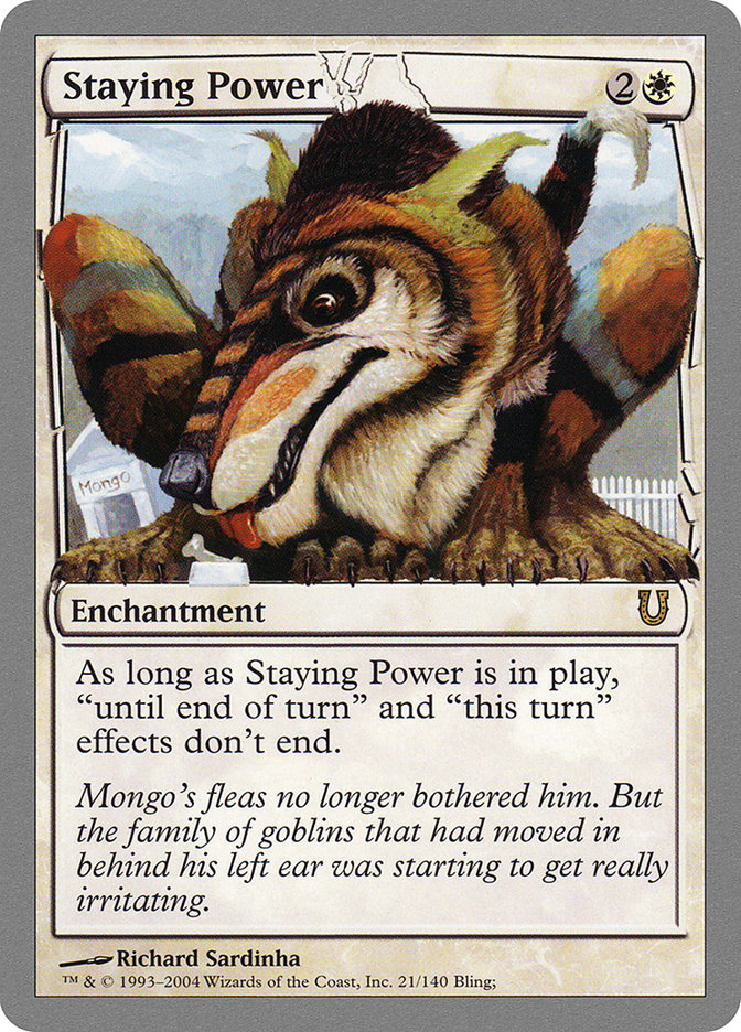 Staying Power [Unhinged] | Webway Games