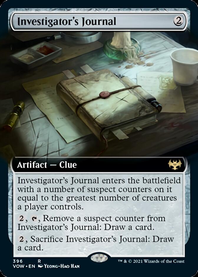 Investigator's Journal (Extended) [Innistrad: Crimson Vow] | Webway Games