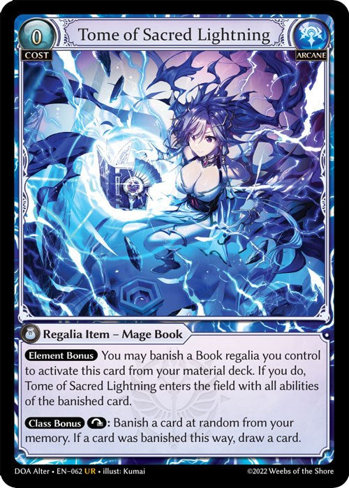 Tome of Sacred Lightning (062) [Dawn of Ashes: Alter Edition] | Webway Games