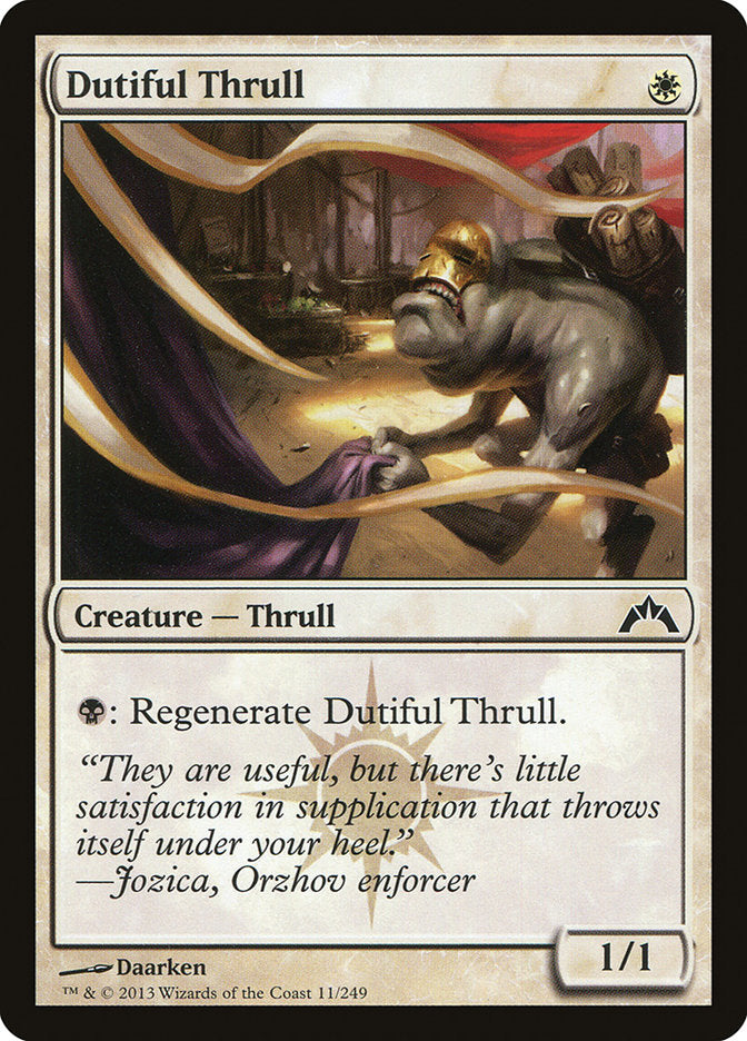 Dutiful Thrull [Gatecrash] | Webway Games