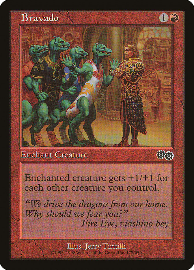 Bravado [Urza's Saga] | Webway Games
