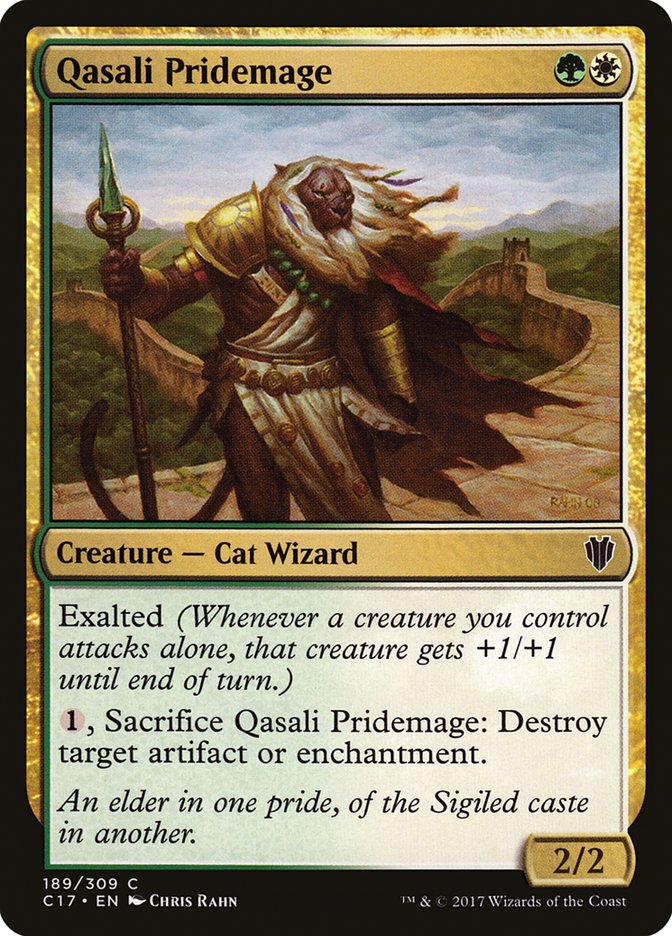 Qasali Pridemage [Commander 2017] | Webway Games
