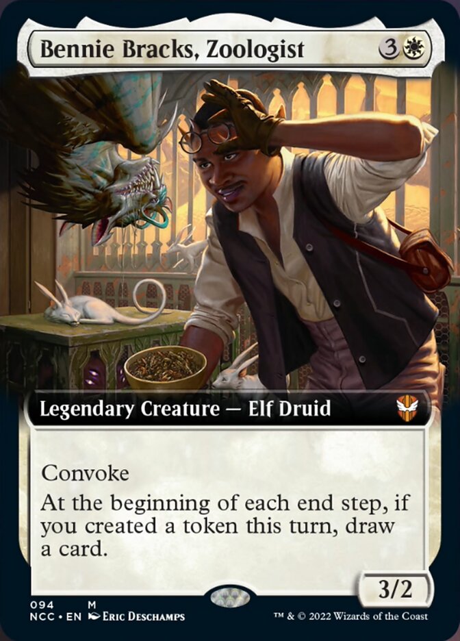 Bennie Bracks, Zoologist (Extended Art) [Streets of New Capenna Commander] | Webway Games