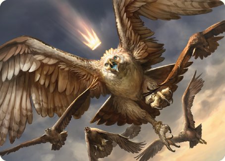 Gwaihir, Greatest of the Eagles Art Card [The Lord of the Rings: Tales of Middle-earth Art Series] | Webway Games