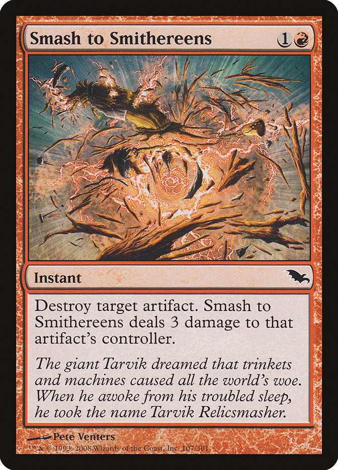 Smash to Smithereens [Shadowmoor] | Webway Games