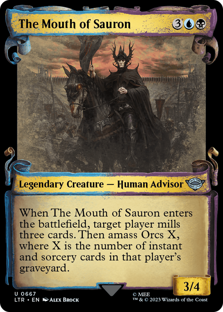The Mouth of Sauron [The Lord of the Rings: Tales of Middle-Earth Showcase Scrolls] | Webway Games