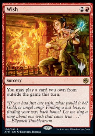 Wish (Promo Pack) [Dungeons & Dragons: Adventures in the Forgotten Realms Promos] | Webway Games