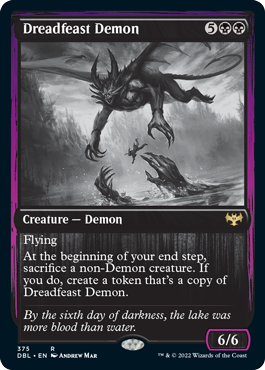 Dreadfeast Demon [Innistrad: Double Feature] | Webway Games