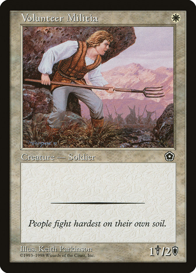 Volunteer Militia [Portal Second Age] | Webway Games