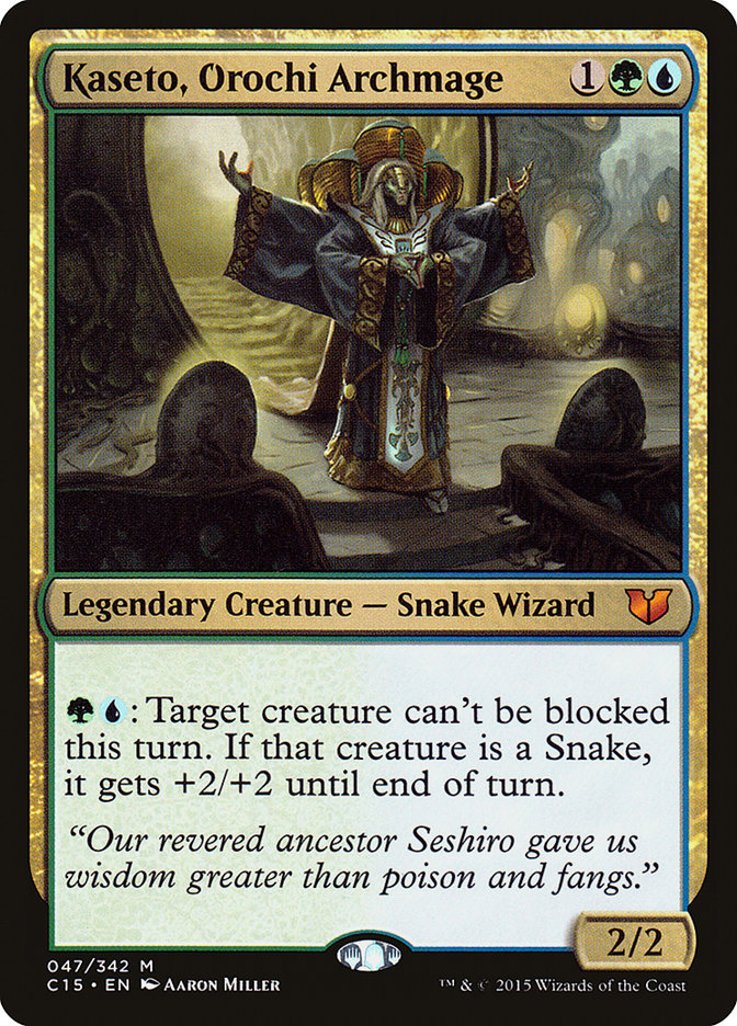 Kaseto, Orochi Archmage [Commander 2015] | Webway Games