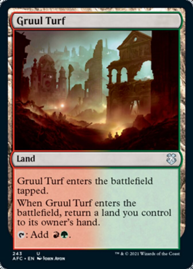 Gruul Turf [Dungeons & Dragons: Adventures in the Forgotten Realms Commander] | Webway Games