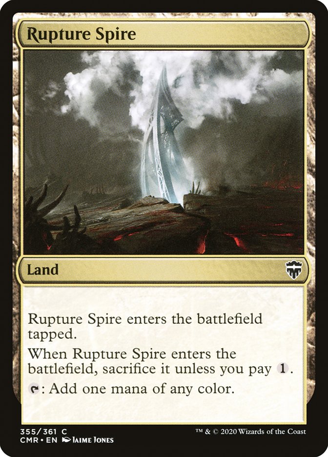 Rupture Spire [Commander Legends] | Webway Games