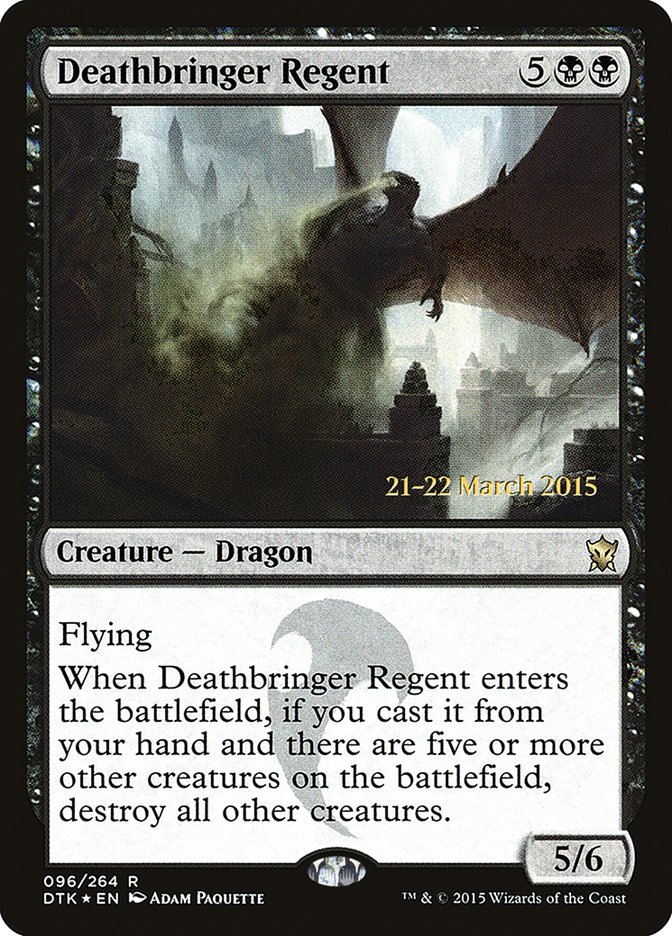 Deathbringer Regent  (Prerelease) [Dragons of Tarkir Prerelease Promos] | Webway Games