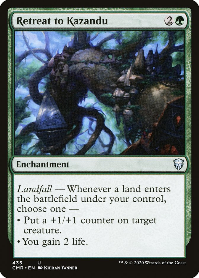 Retreat to Kazandu [Commander Legends] | Webway Games