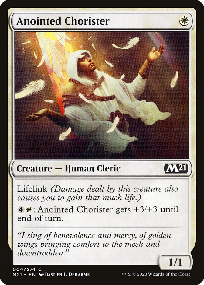 Anointed Chorister [Core Set 2021] | Webway Games