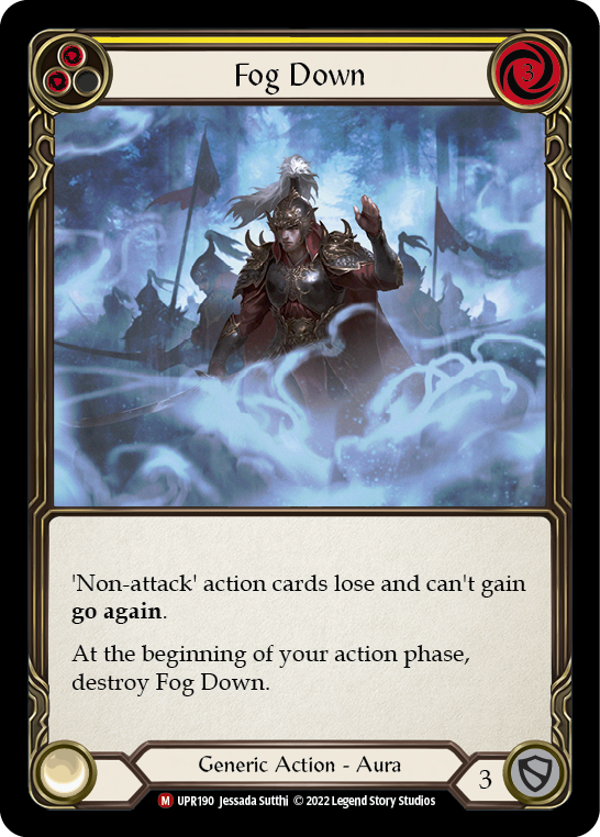 Fog Down [UPR190] (Uprising)  Rainbow Foil | Webway Games
