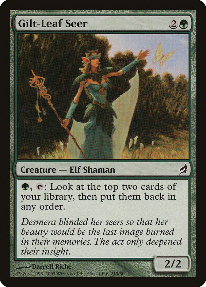 Gilt-Leaf Seer [Lorwyn] | Webway Games