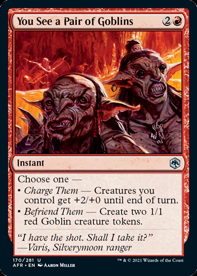 You See a Pair of Goblins [Dungeons & Dragons: Adventures in the Forgotten Realms] | Webway Games