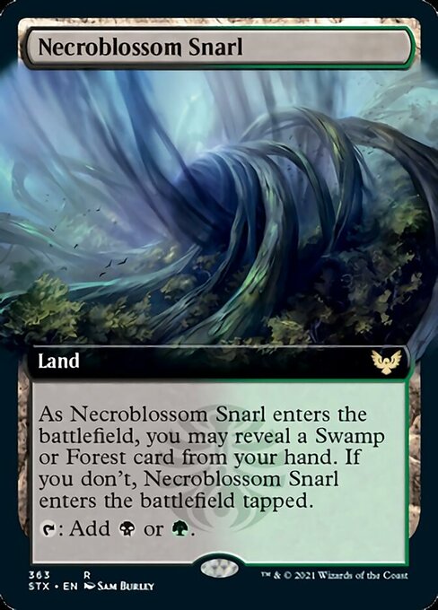 Necroblossom Snarl (Extended) [Strixhaven: School of Mages] | Webway Games