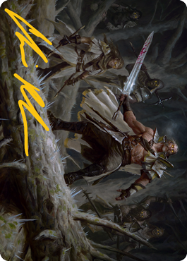 Tovolar, Dire Overlord 1 Art Card (Gold-Stamped Signature) [Innistrad: Midnight Hunt Art Series] | Webway Games