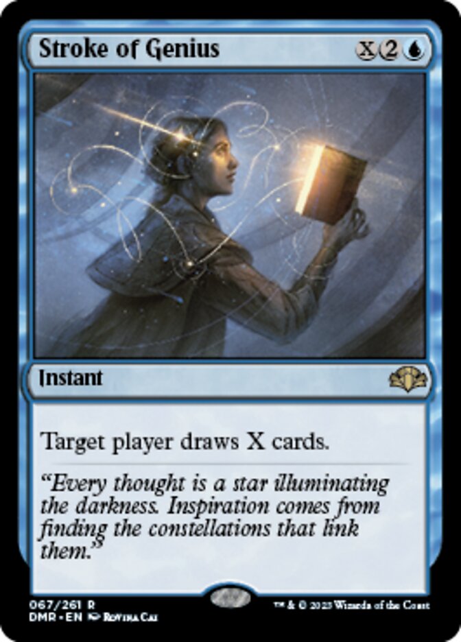 Stroke of Genius [Dominaria Remastered] | Webway Games