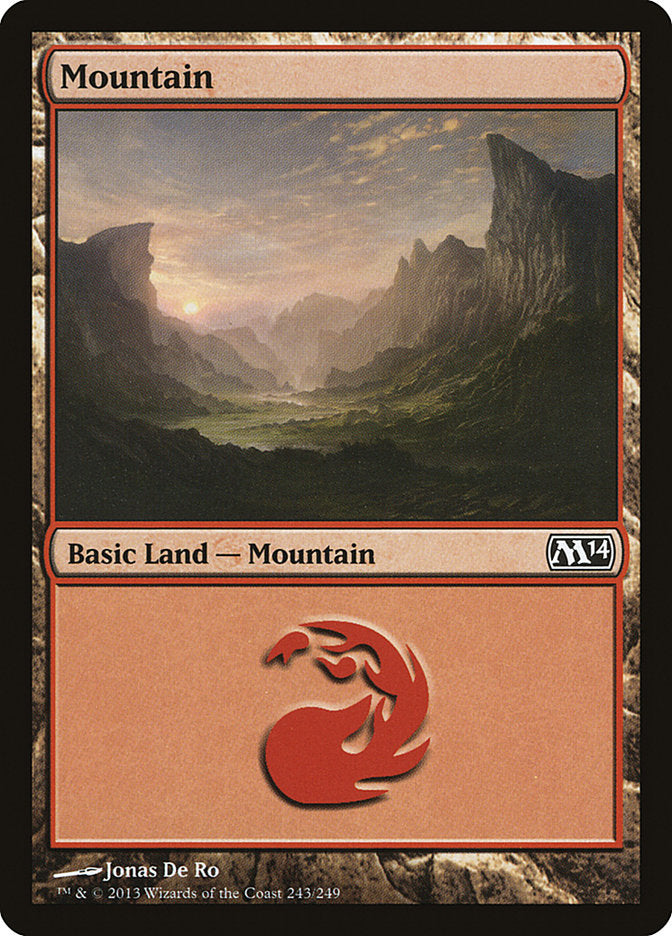 Mountain (#243) [Magic 2014]